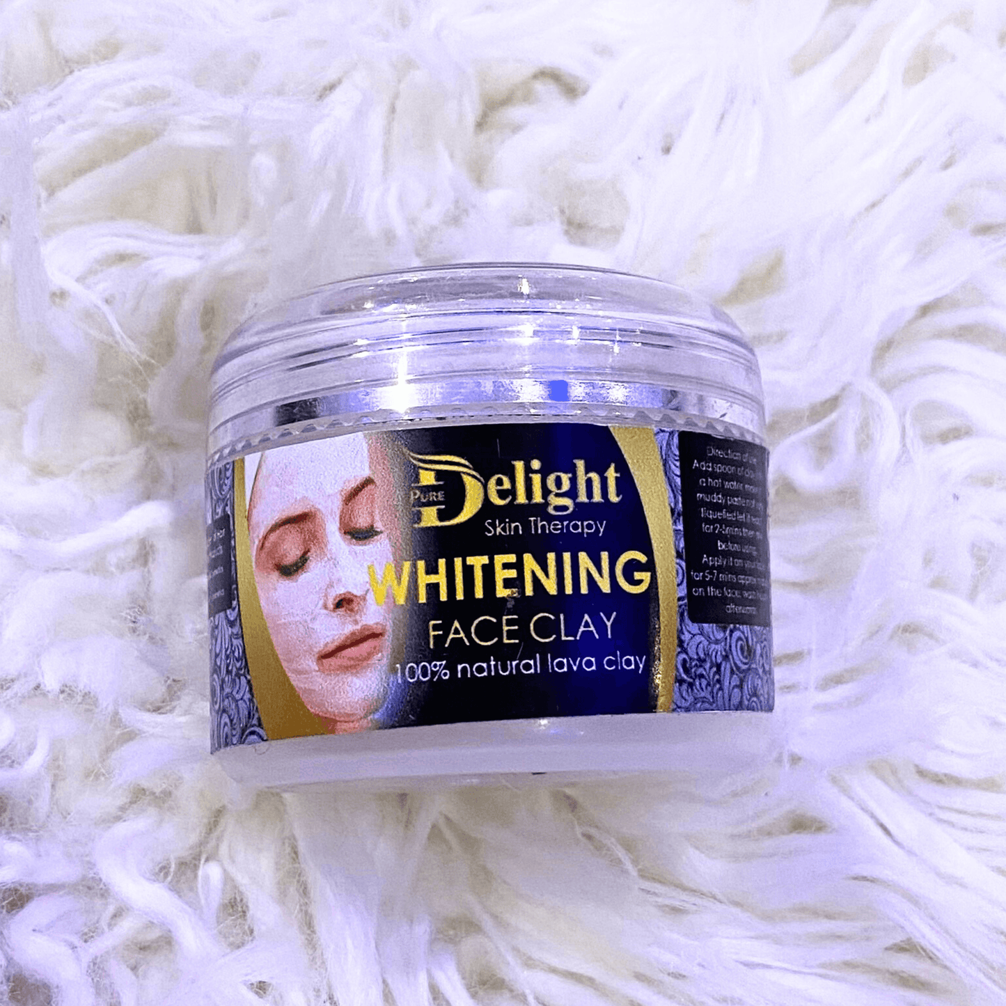 Whitening Face Clay