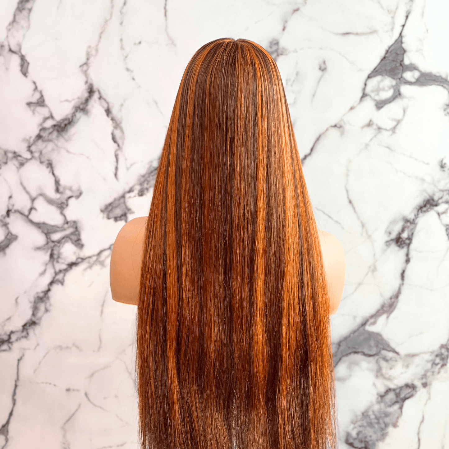 SDD Highlight Orange Straight Hair with 2x6 MazzyCosmetics-spa