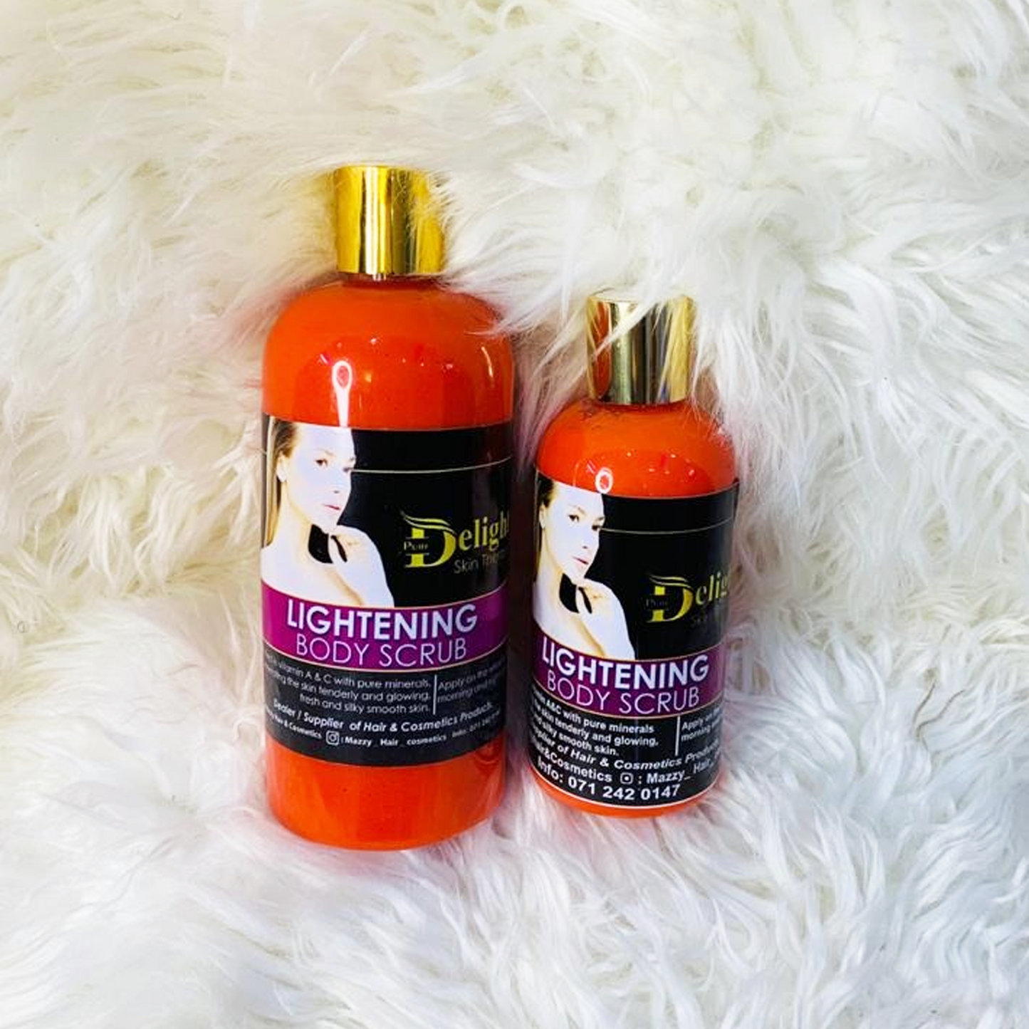 Lightening Body Scrub MazzyCosmetics-spa