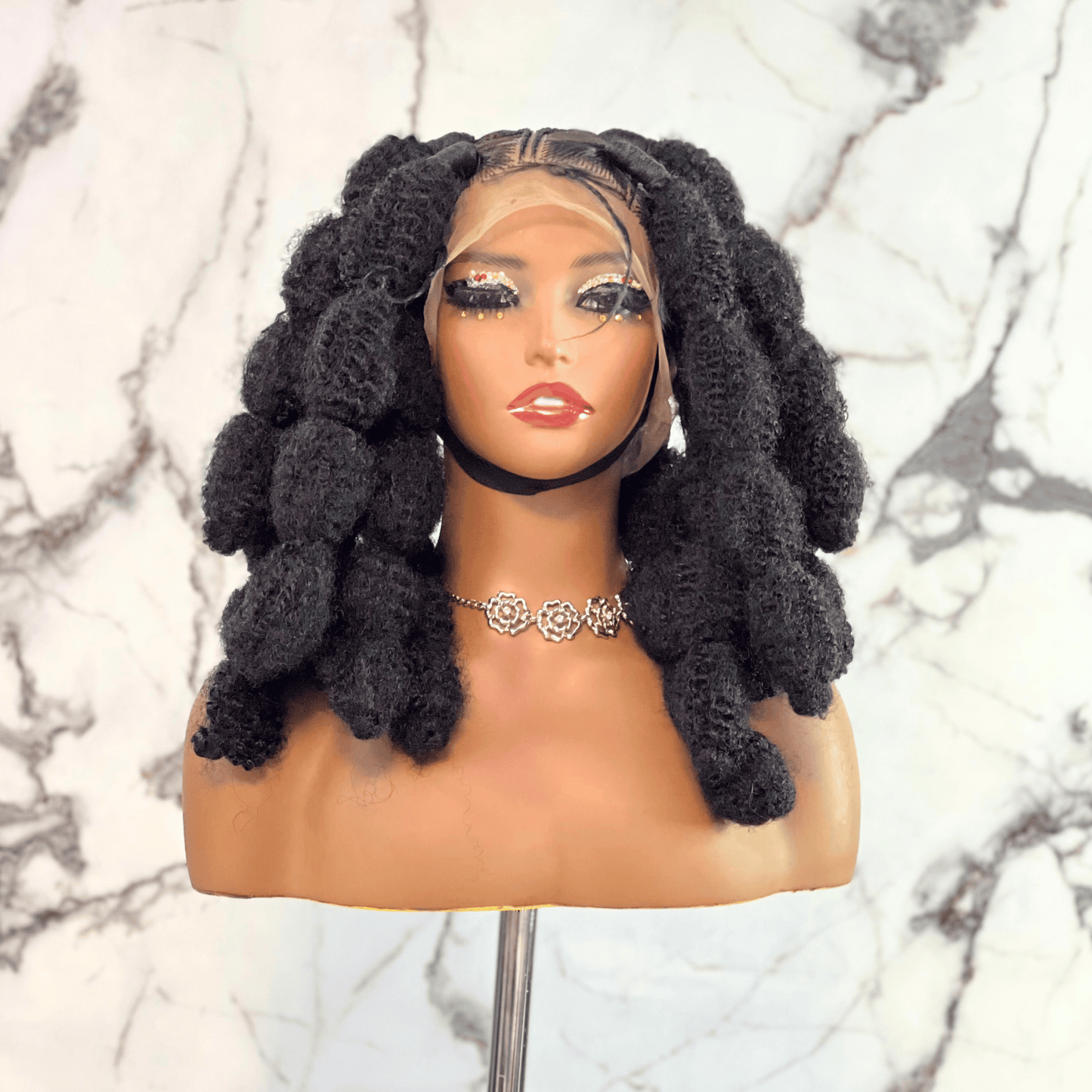 Agbomma Full Lace Wig with Plaiting