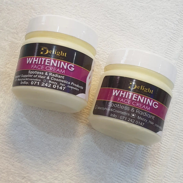 Mazzy Cosmetics Spa Whitening Face Cream in two jars for a spotless and radiant complexion